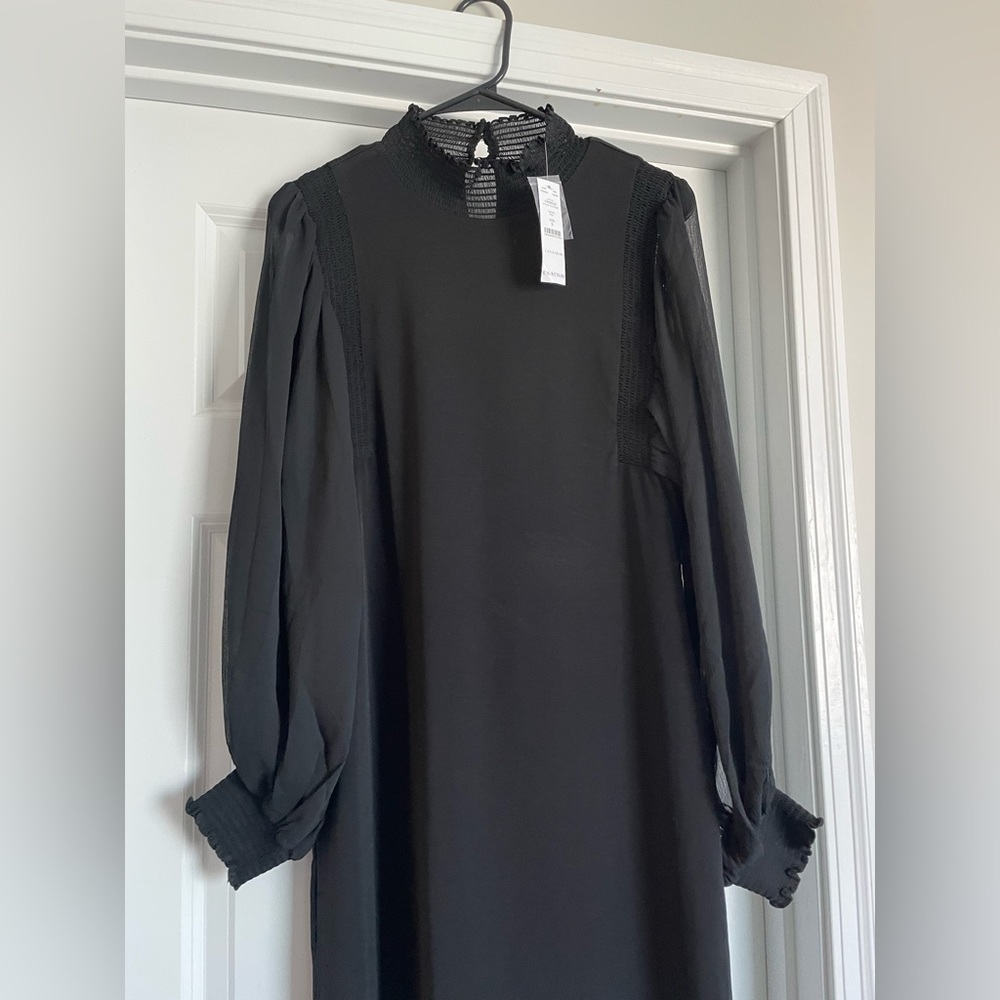 Black White House Black Market Women's Dress